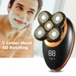 IPX7 Waterproof Electric Shaver Razor for Men Hair Trimmer – Bild 4