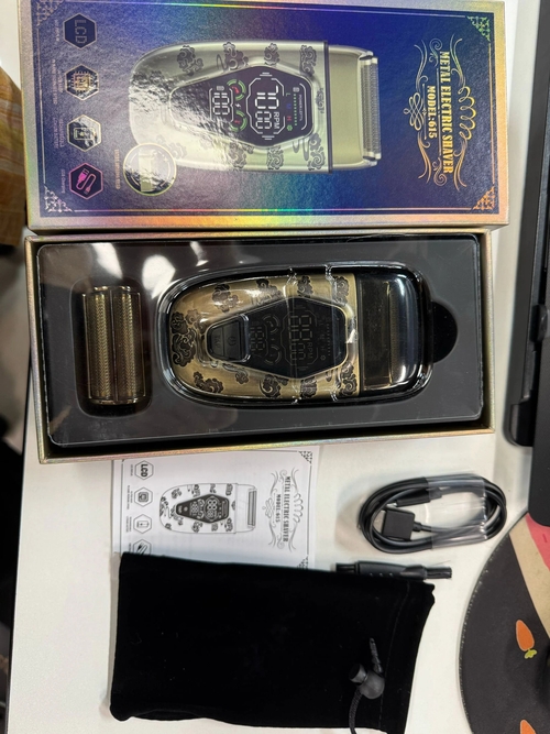 Se91d0a1b8fea4f75a485270304303401t.jpg Men Razor Bald Head Hairdresser Digital Display Electric Reciprocating – Bild 1