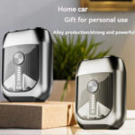 Electric Shaver Rechargeable Aluminum Alloy Magnetic Double Head – Bild 4