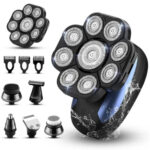 Head Shavers for Bald Men 9D Electric Rotary Shaver Multifunctional