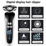 New Electric Shaver For Men 4D Electric Beard Trimmer USB Rechargeable