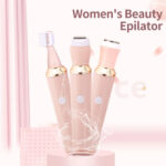 3 in 1 Electric Hair Remover Rechargeable Lady Shaver Trimmer Eyebrow