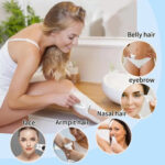 5 in1 Lady Shaver Electric Razor for Women Cordless Electric Face – Bild 4