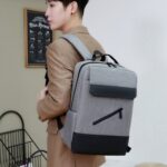 Men's Backpack Multifunction USB Charging Bag For Laptop Large – Bild 4