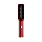 Hair Straightening Comb Portable Wireless Hair Straightener Brush for