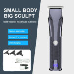 Professional Cordless Hair Clipper Rechargeable Barber Haircut Machine – Bild 4