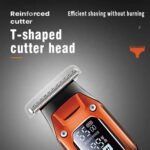 Hair Clipper Professional Barber Hair Trimmer LED Display Haircuts – Bild 4