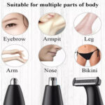 3 in 1 Electric Hair Shaver Nose Hair Trimmer Eyebrow Trimmer With LED – Bild 6