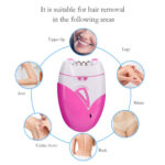 Electric Epilator USB Rechargeable Women Shaver Whole Body Available – Bild 2