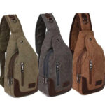 Men Anti Theft Chest Bag Shoulder Bags Short Trip Messengers Bags – Bild 2