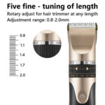 Professional Hair Trimmer Digital USB Rechargeable Hair Clipper for – Bild 5