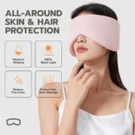 Adjustable Silk Sleep Mask for Total Blackout Unisex Full Size Large – Bild 2