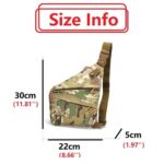 Army bags Camouflage Tactical Bag Single Shoulder Bags for Men – Bild 3