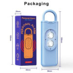Self Defense Alarm 130dB LED Light Anti-wolf Alert for Teenagers Women – Bild 4