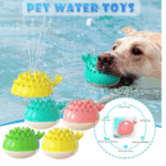 Electric Water Floating Swimming Water Spray Dog Toy