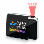 LED Alarm Projection Clock Thermometer Hygrometer – Bild 7