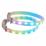 USB Rechargeable Pet Dog LED Glowing Collar – Bild 5