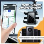Rotatable Retractable Rearview Mirror Phone Holder For Car – Bild 5