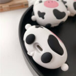 Cartoon Sitting Cow Headphone Cover Protective Shell – Bild 2