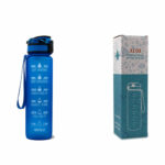 1L Tritan Water Bottle With Time Marker Bounce Cover – Bild 21