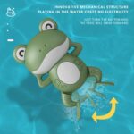 Schwimmendes kleines Frosch-Bade-Spielzeug für Babys – Bild 2