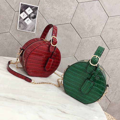 ba0792b8-a3c2-4042-95c0-c70d6d6d49c5.jpg Street Fashion One-shoulder Small Round Messenger Bag – Bild 1