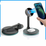 Compatible with Apple 2 In 1 Magnetic Wireless Charger Stand – Bild 6