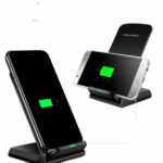 Fast Charging Vertical Wireless Charger Phone Desktop Stand – Bild 4