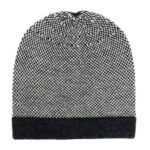 Midnight Interwoven Alpaca Beanie – Bild 3