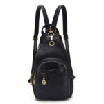 Multifunctional Simple Fashion PU Backpack For Ladies – Bild 2