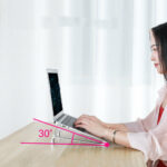 Portable Laptop Holder Stand Base Aluminum Alloy Notebook Riser – Bild 3