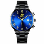 Fashion Men's Casual Business Calendar Stainless Steel Watch – Bild 4