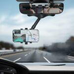 Rotatable Retractable Rearview Mirror Phone Holder For Car – Bild 7