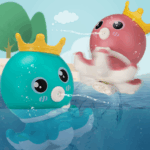 Magic Rotating Water Spray For Baby Bathing In Water Toy
