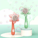 Portable Bubble Sunflower Shape Bubble Machine Toy – Bild 2