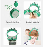 Head-mounted Children's Wired Headset With Wheat Cartoon – Bild 7