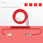 Type-C Detachable Mechanical Keyboard Navigation Cable – Bild 3