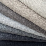 Charcoal Handloom  Cashmere Scarf – Bild 5