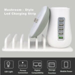 Mushroom Lamp LED Lamp Holder USB Charger – Bild 4