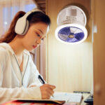 4 Speed Adjustable USB Charging Foldable Table Fan – Bild 3