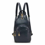 Multifunctional Simple Fashion PU Backpack For Ladies