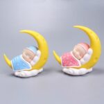 Micro-view Moon Cover Quilt Sleeping Baby Handmade