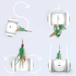 Interactive Cat Toy With Interchangeable Pet Feather Toys – Bild 2