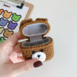 Plush Brown Bear Bluetooth Headset Case – Bild 5