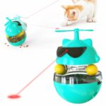 Cat Toy Laser Electric Infrared Ray Funny Turntable Tumbler
