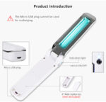 Portable UV disinfection stick folding handheld sterilizing lamp – Bild 3