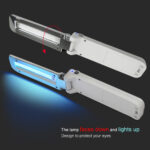 Portable UV disinfection stick folding handheld sterilizing lamp – Bild 4