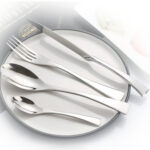 4pcs Stainless Steel Steak Knife Fork Silver – Bild 2