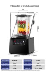 Gewerbliche Großhandels-Crushed-Ice-Maschine / Smoothie-Maker – Bild 4