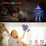 Robot Smart Digital Alarm Clock Temperature Display For Gifts – Bild 2